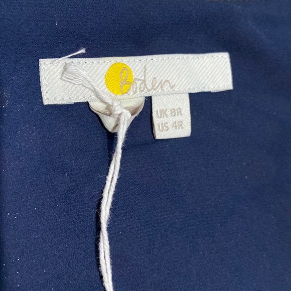 Boden Floral Metallic Detail Maxi Dress - Picture 13 of 16